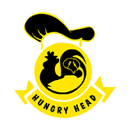 Poussin Plaice Hungry Head logo